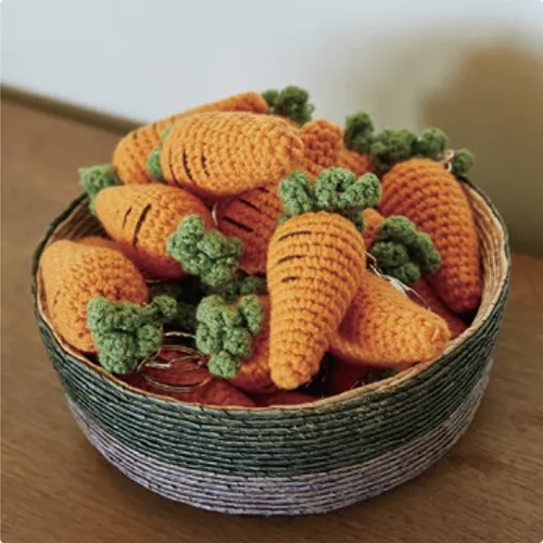 CARROT KEY CHAIN